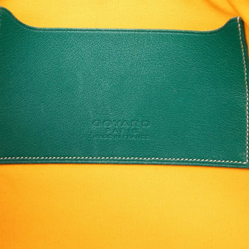 Goyard Goyardine Senat MM Green Very good condition - Box View