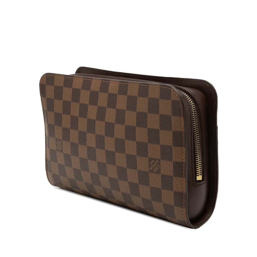 Louis Vuitton Damier Ebene Saint Louis Pochette Brown Very good condition - Back View