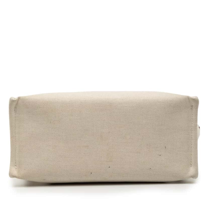 Gucci Medium Canvas Logo Tote Beige Very good condition - Inside View