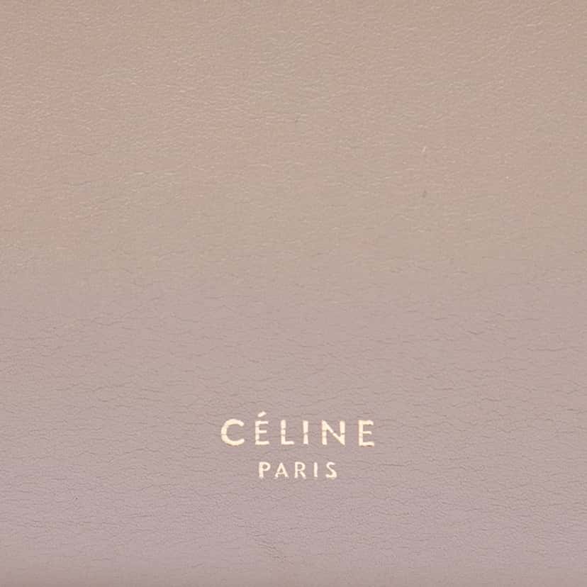 Celine Mini Smooth Calfskin Belt Bag Beige Leather Very good condition - Box View