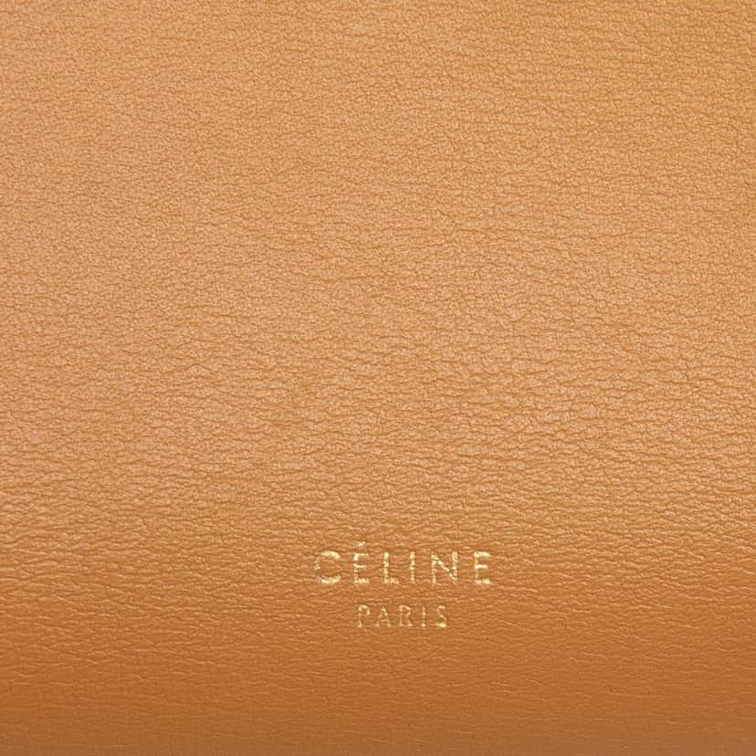 Celine Mini Smooth Calfskin Belt Bag Brown Leather Very good condition - Box View