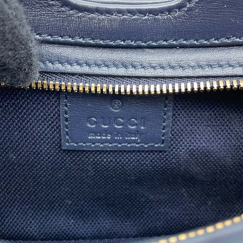 Gucci Mini GG Canvas Web Moon Side Shoulder Bag Other Very good condition - Box View