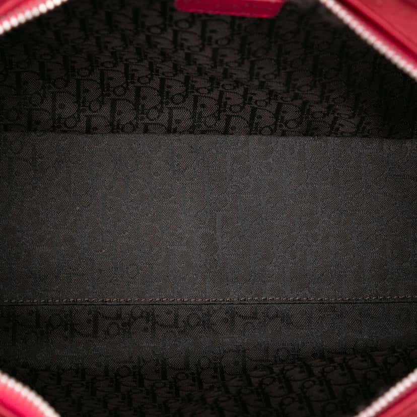 Dior Large Satin Lady Dior Red Very good condition - Model View