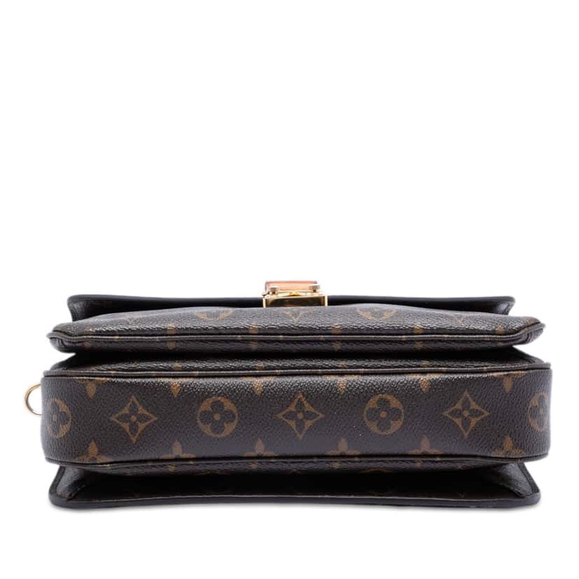 Louis Vuitton Monogram Pochette Metis Brown Very good condition - Inside View