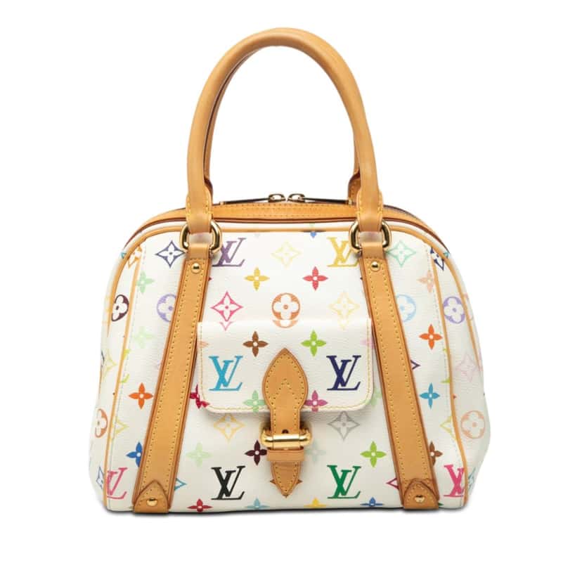Louis Vuitton Monogram Multicolore Priscilla White Very good condition - Front View