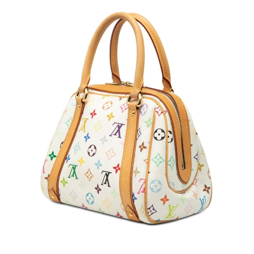 Louis Vuitton Monogram Multicolore Priscilla White Very good condition - Back View