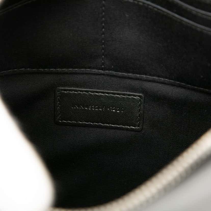 Saint Laurent Leather Monogram Ipad Case Black Leather Very good condition - Box View