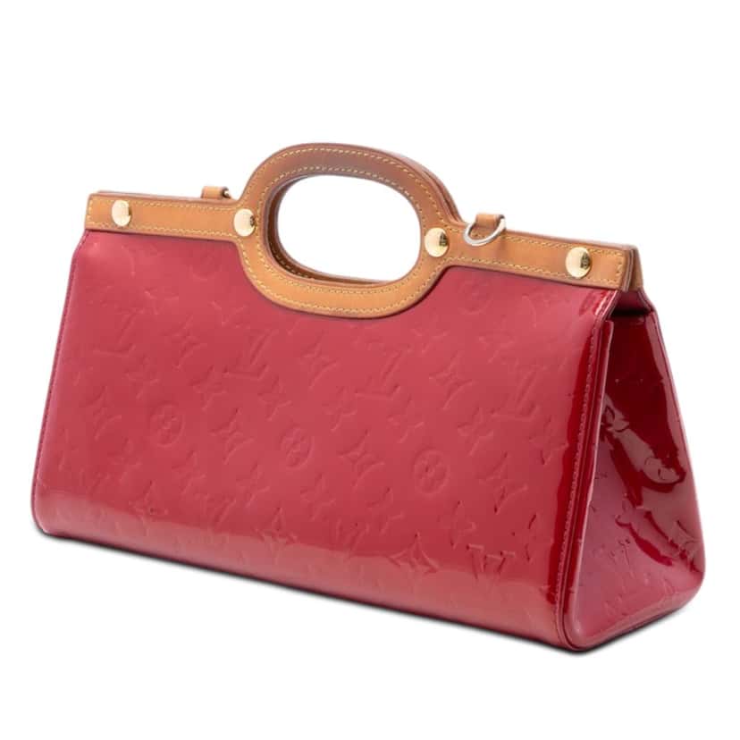 Louis Vuitton Monogram Vernis Roxbury Drive Red Leather Very good condition - Back View