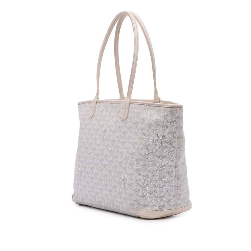 Goyard Goyardine Artois PM White Very good condition - Back View