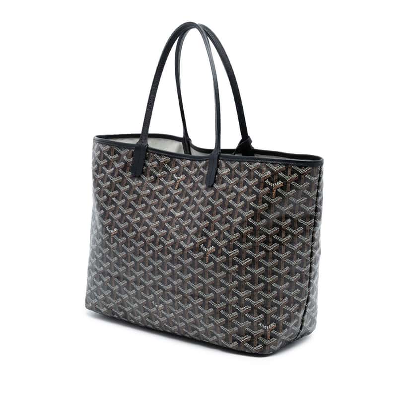 Goyard Goyardine Saint Louis PM Black Very good condition - Back View