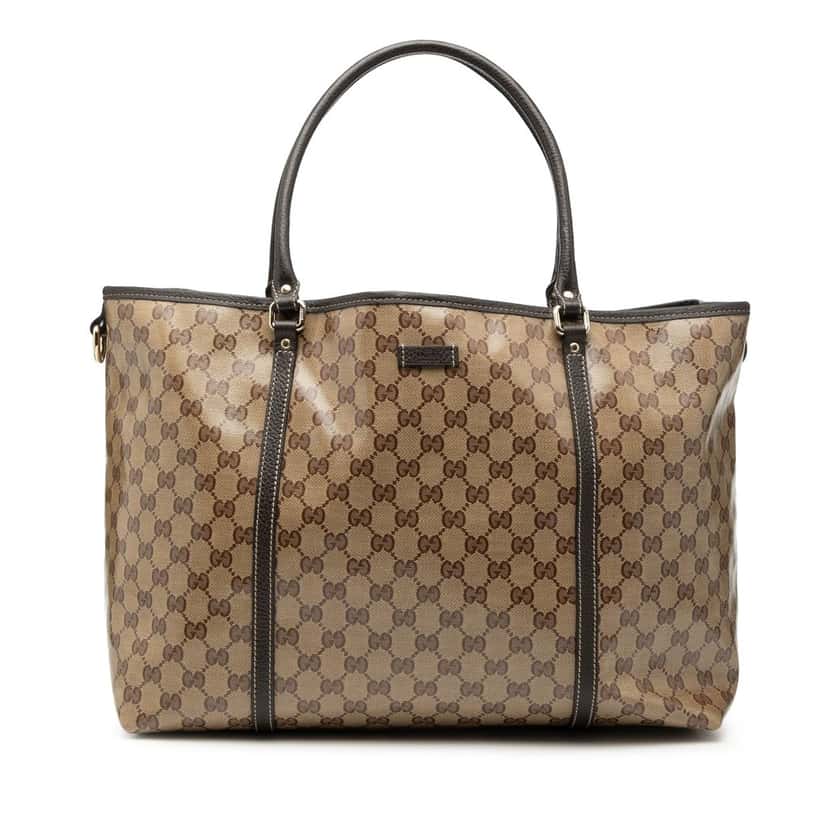 Gucci GG Crystal Joy Tote Beige Very good condition - Front View