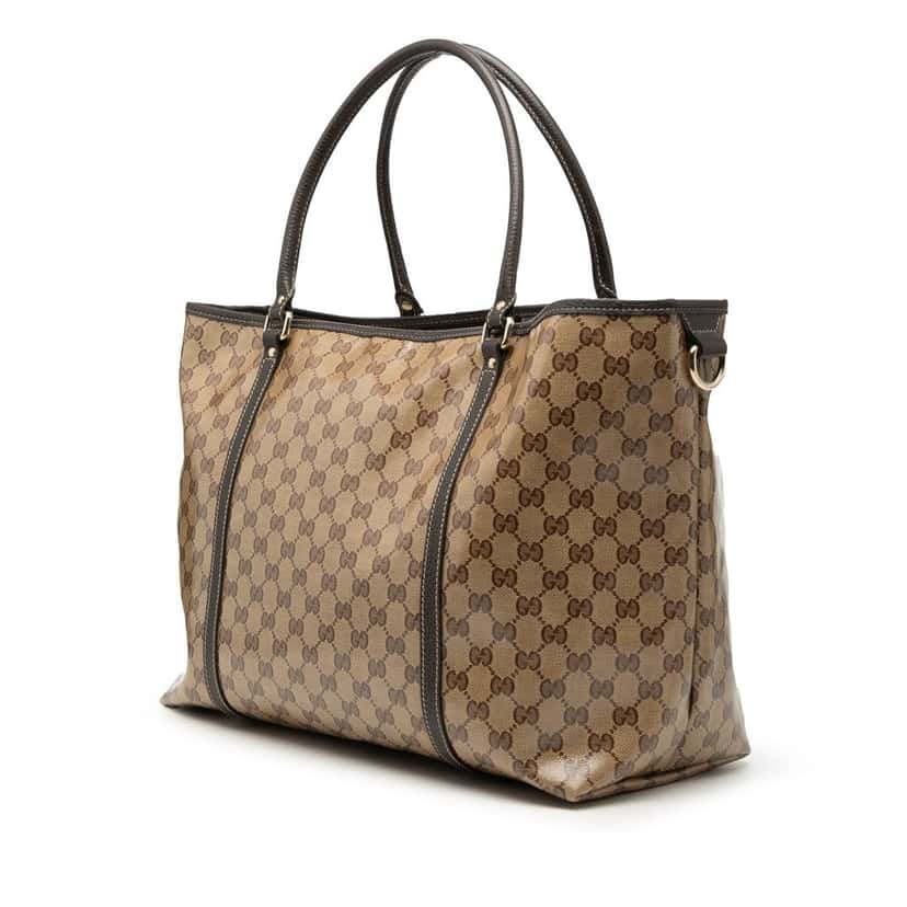 Gucci GG Crystal Joy Tote Beige Very good condition - Back View