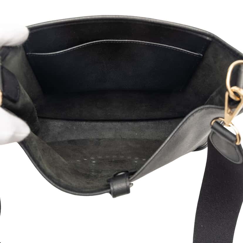 Hermès Epsom Evelyne I PM Black Leather Very good condition - Model View