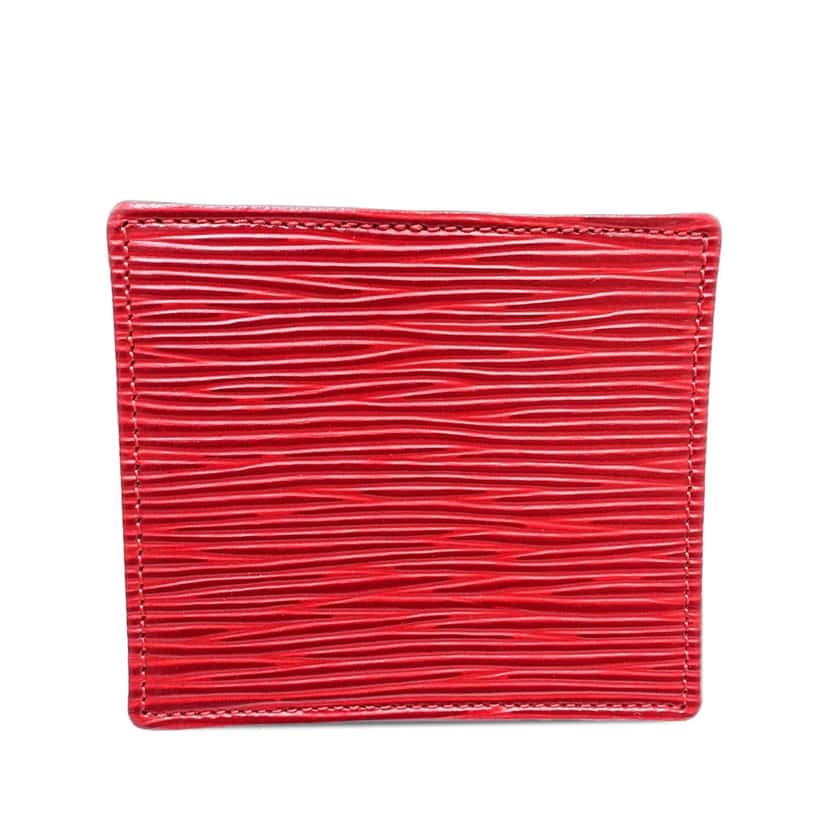Louis Vuitton Epi Porte Monnaie Boite Coin Case Red Leather Very good condition - Inside View
