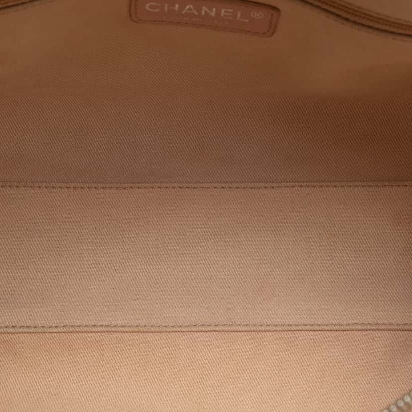 Chanel Small Canvas Deauville Bowling Bag Pink Very good condition - Box View