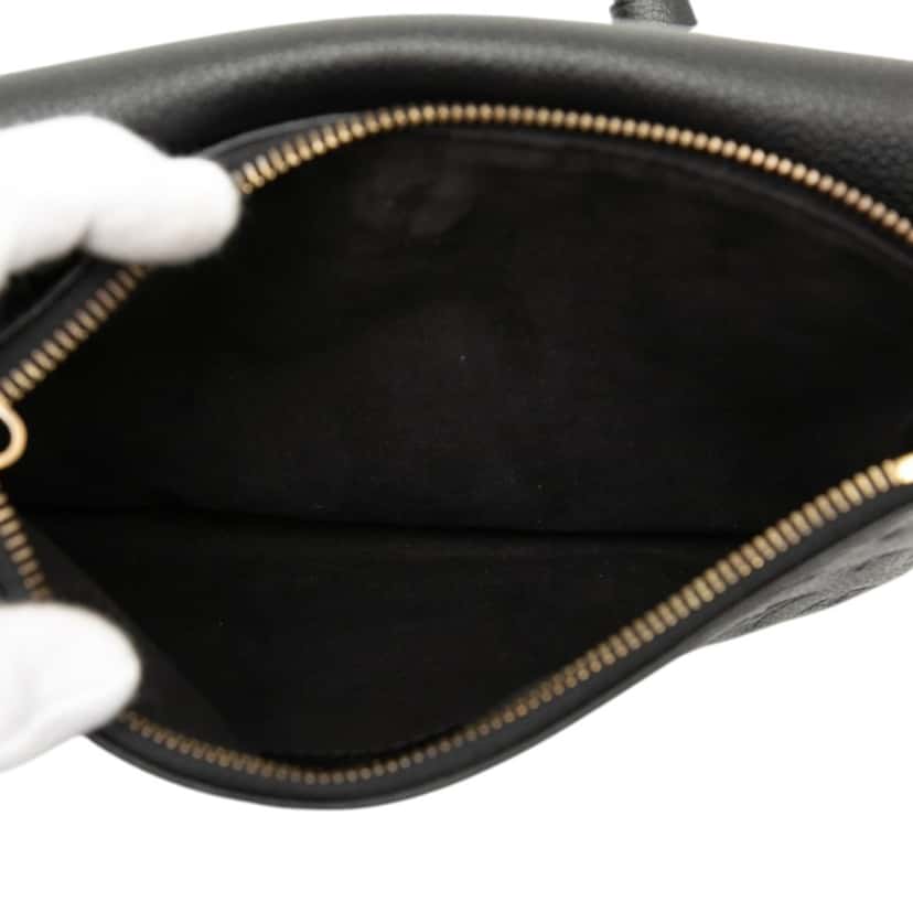 Louis Vuitton Monogram Empreinte Twice Black Leather Very good condition - Model View