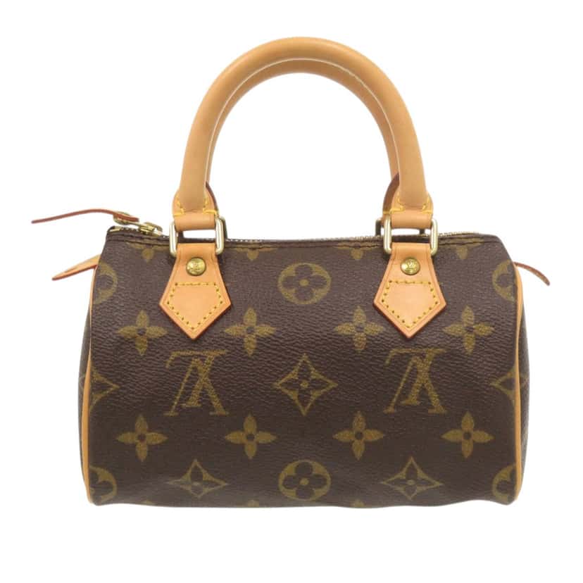 Louis Vuitton Monogram Mini Speedy HL Brown Very good condition - Back View