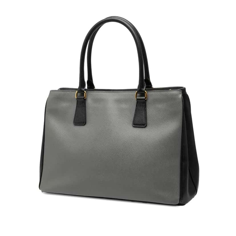 Prada Medium Bicolor Saffiano Lux Galleria Satchel Other Leather Very good condition - Back View
