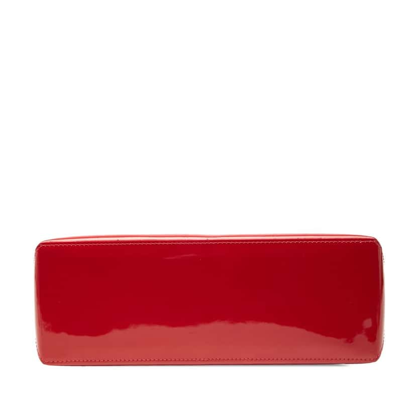 Louis Vuitton Monogram Vernis Wilshire PM Red Leather Very good condition - Inside View