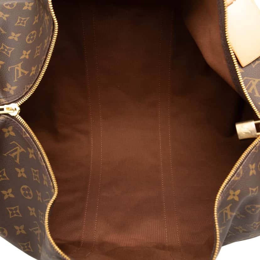 Louis Vuitton Monogram Keepall 55 Brown Very good condition - Model View