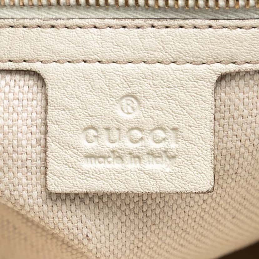 Gucci GG Canvas Bamboo Diana Satchel Beige Very good condition - Box View