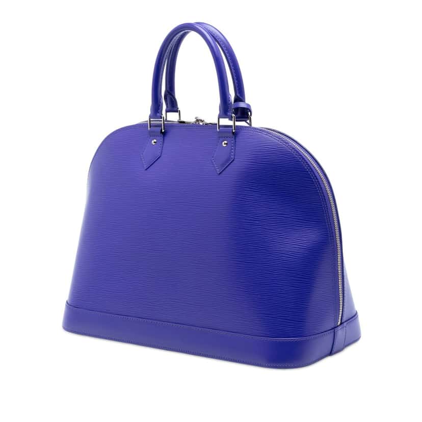 Louis Vuitton Epi Alma GM Purple Leather Very good condition - Back View