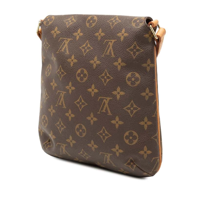 Louis Vuitton Monogram Musette Salsa PM Short Strap Brown Very good condition - Back View