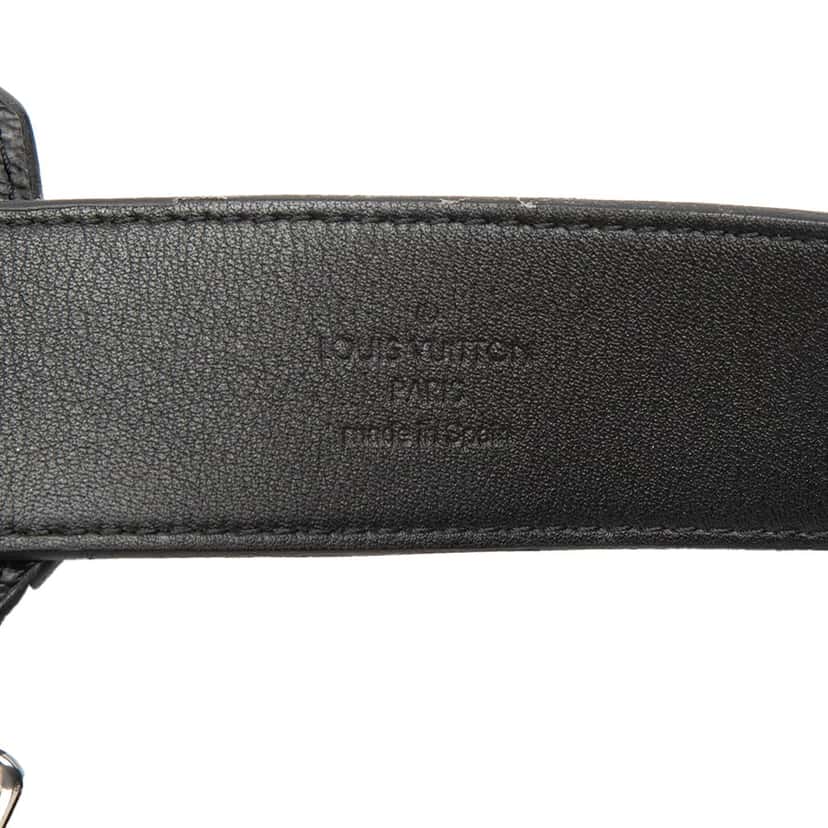 Louis Vuitton Monogram Eclipse Utility Belt Bag Black Very good condition - Box View