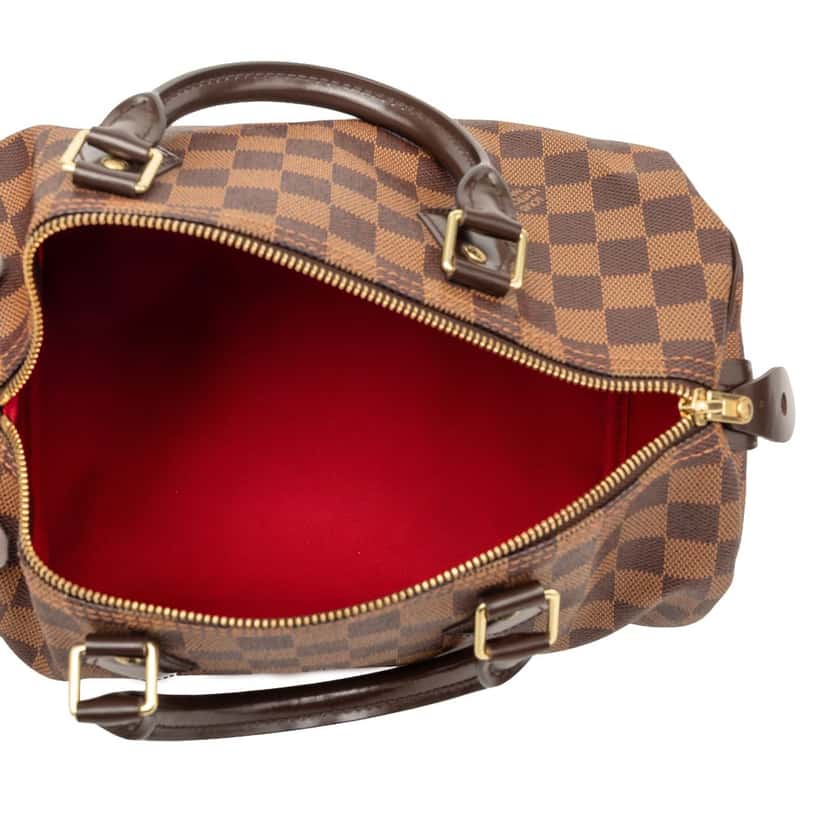 Louis Vuitton Damier Ebene Speedy 30 Brown Very good condition - Model View