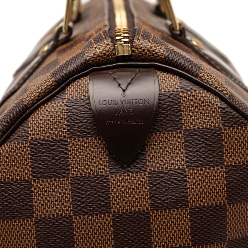 Louis Vuitton Damier Ebene Speedy 30 Brown Very good condition - Box View