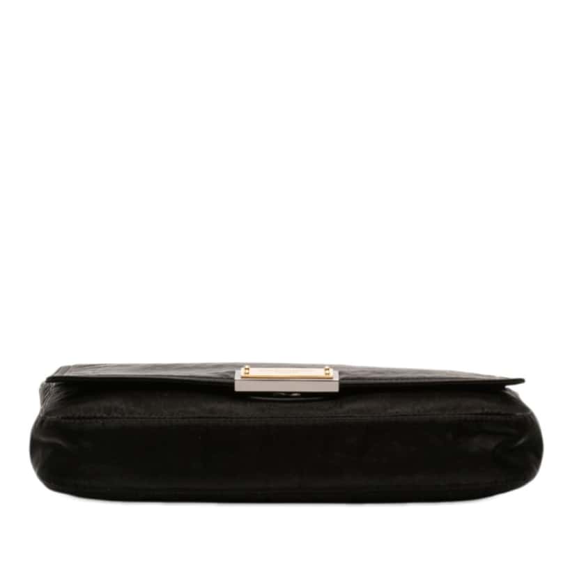 Dolce & Gabbana Nylon Logo Plaque Messenger Bag Black Very good condition - Inside View