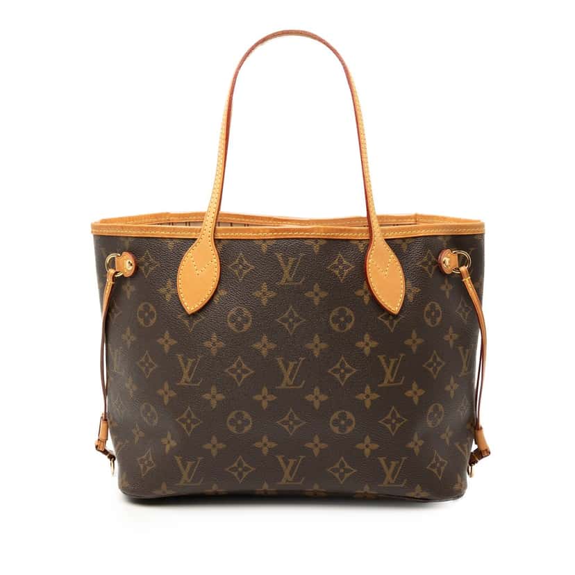 Louis Vuitton Monogram Neverfull PM Brown Very good condition - Front View