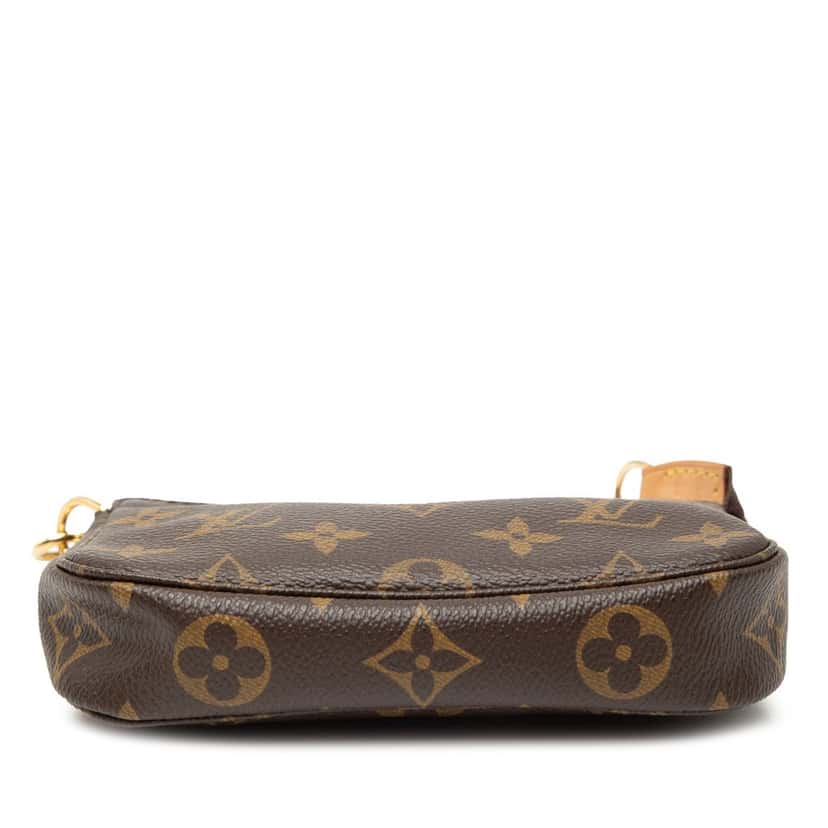 Louis Vuitton Monogram Mini Pochette Accessoires Brown Very good condition - Inside View