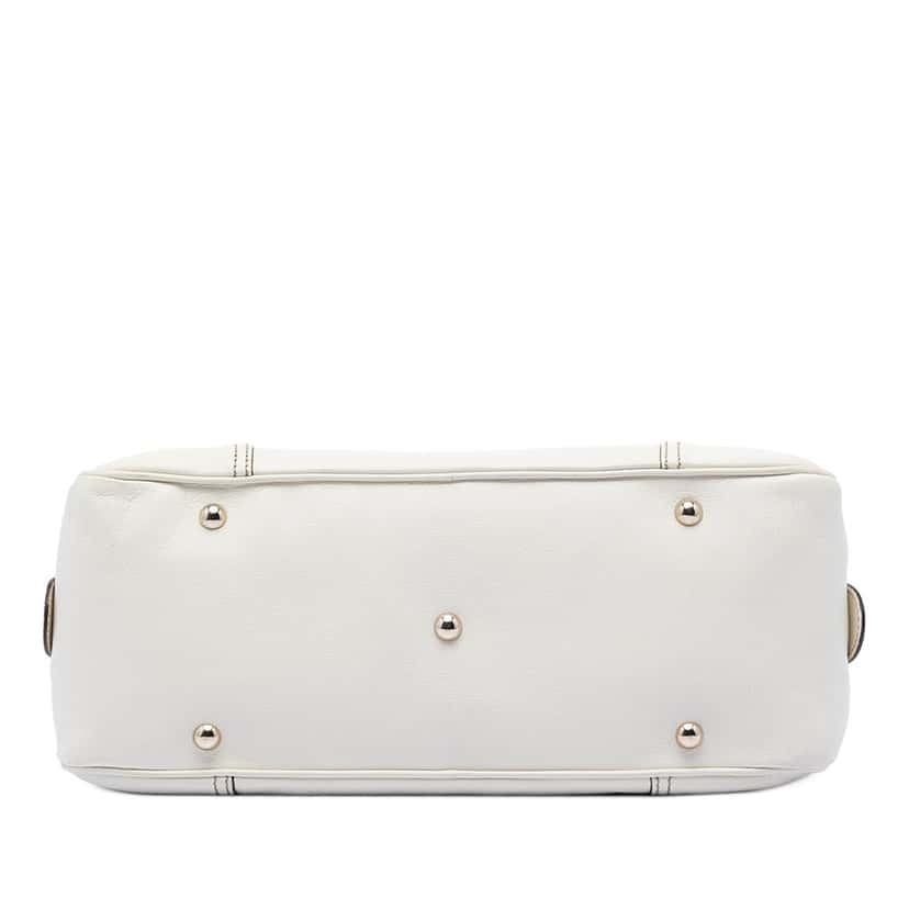 Gucci Leather Princy Shoulder Bag White Leather Very good condition - Inside View