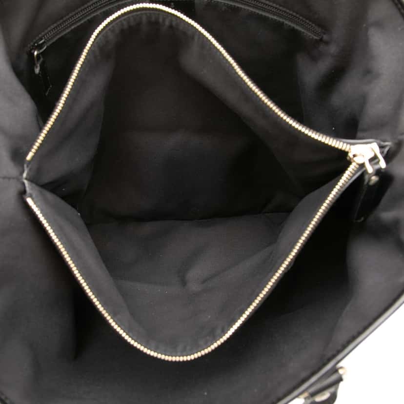 Gucci Diamante Calfskin Hilary Lux Joy Vertical Tote Black Leather Very good condition - Model View