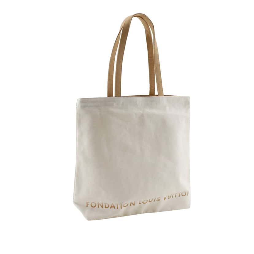 Louis Vuitton Canvas Fondation Tote White Very good condition - Inside View