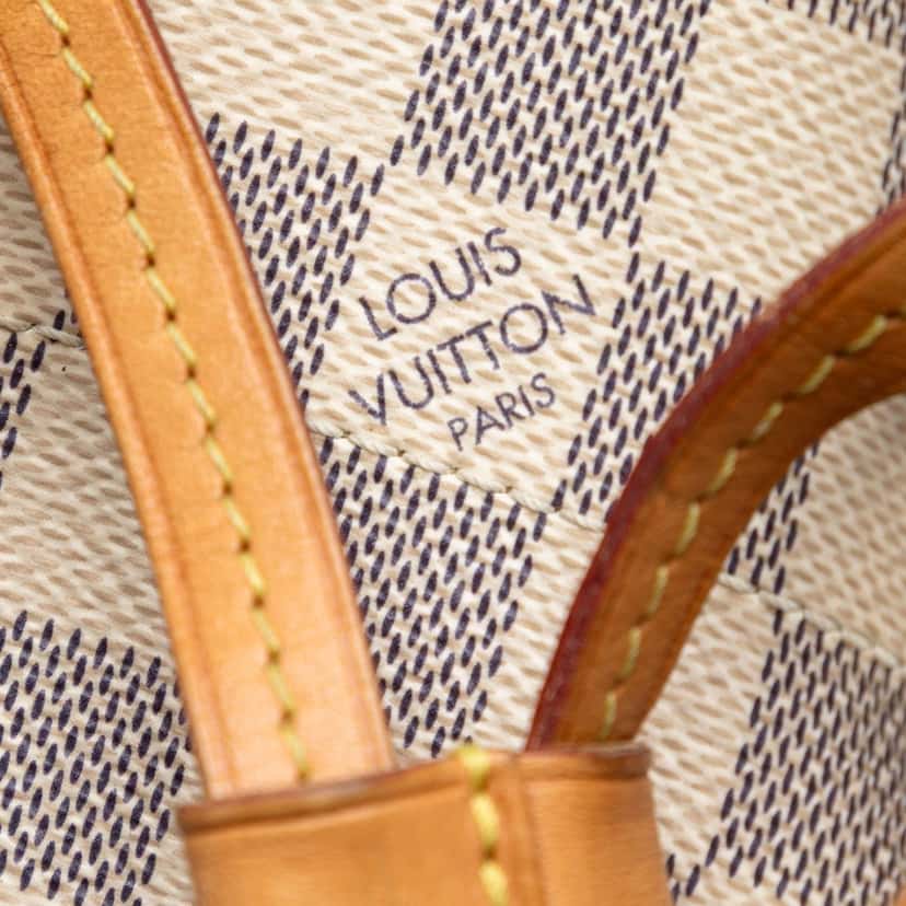 Louis Vuitton Damier Azur Girolata White Very good condition - Box View