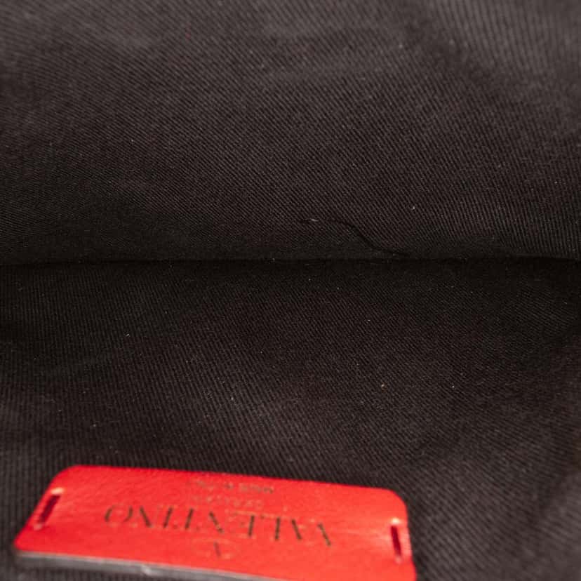 Valentino PVC VLTN Tote Black Plastic Very good condition - Model View