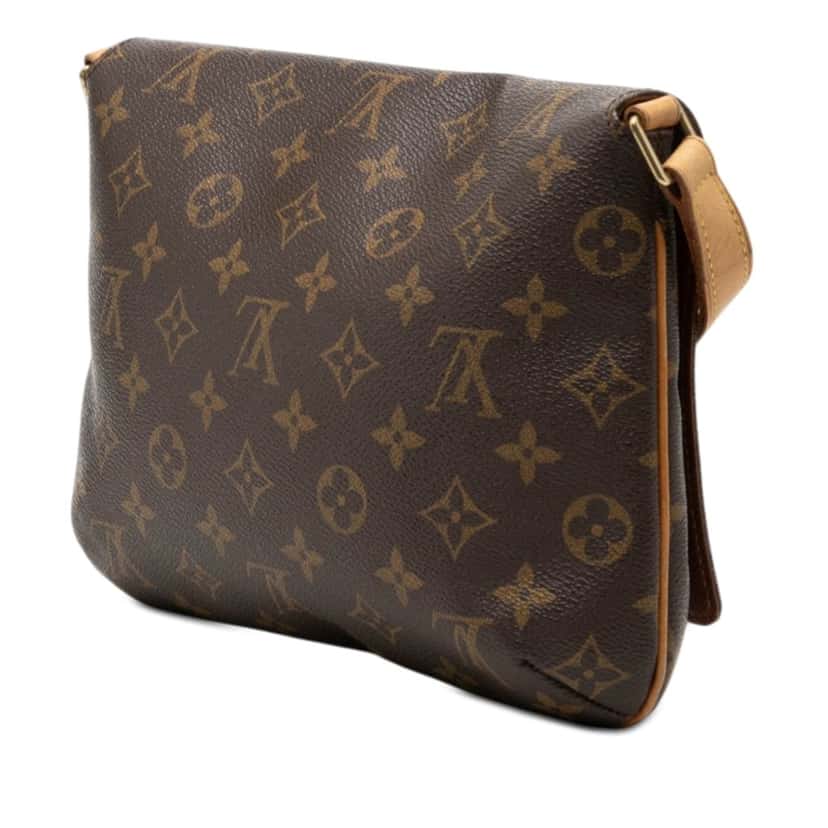 Louis Vuitton Monogram Musette Tango Short Strap Brown Very good condition - Back View