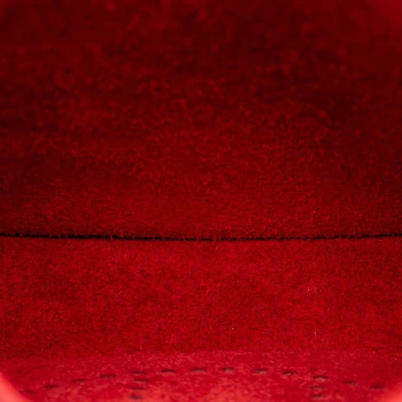 Hermès Clemence Evelyne I TPM Red Leather Very good condition - Model View