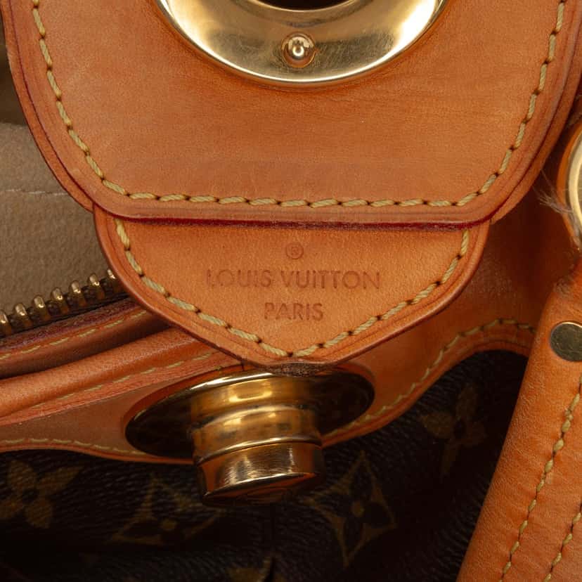 Louis Vuitton Monogram Boetie MM Brown Very good condition - Box View