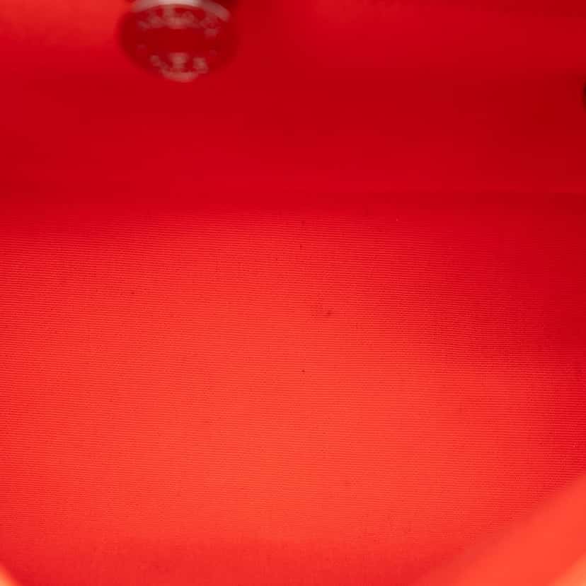 Hermès Toile Herbag Zip 31 Orange Very good condition - Model View