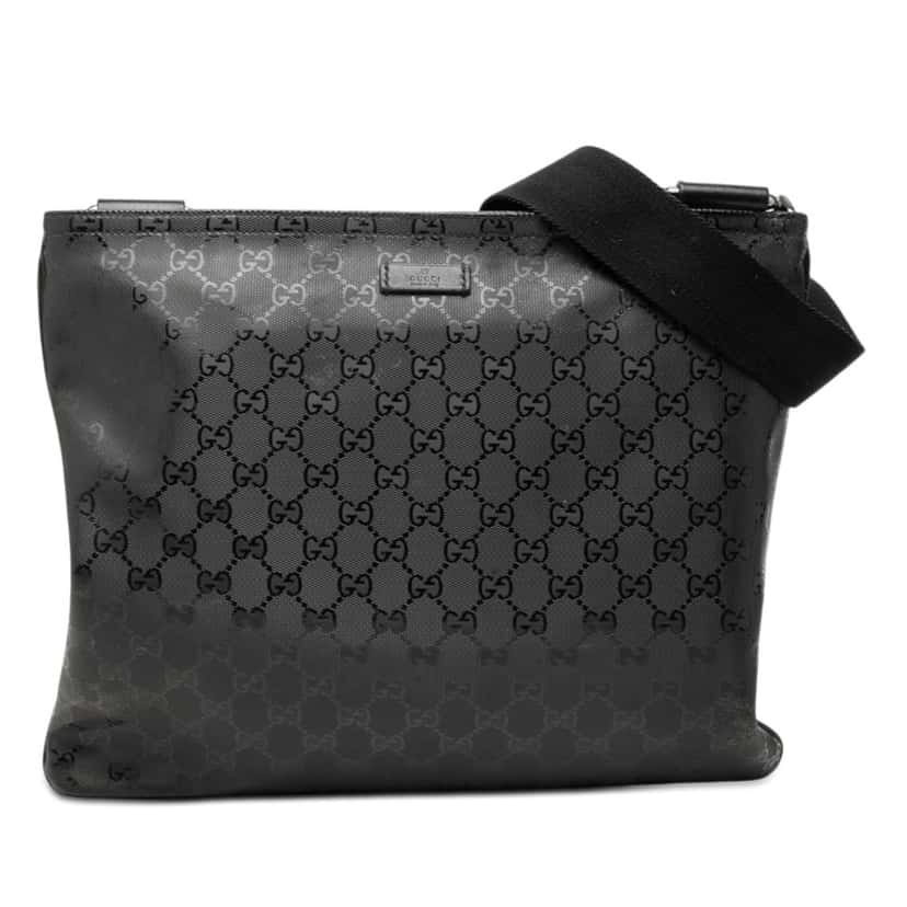 Gucci GG Imprime Crossbody Black Good condition - Front View