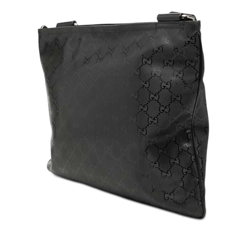 Gucci GG Imprime Crossbody Black Good condition - Back View
