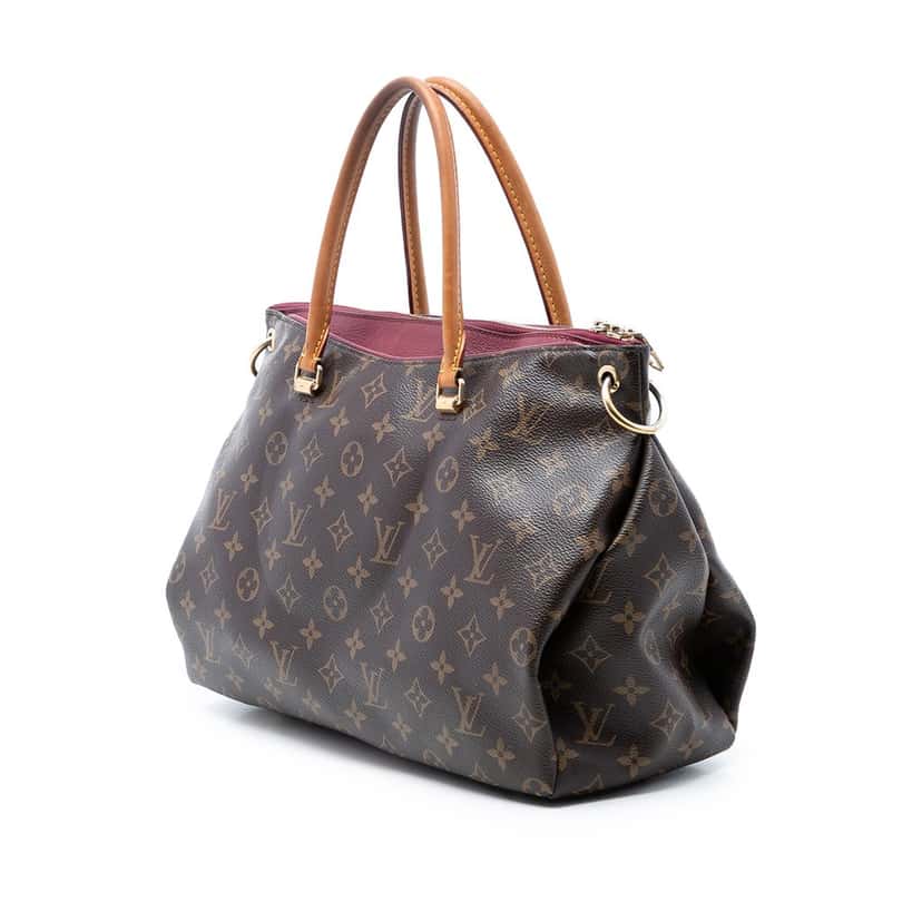 Louis Vuitton Monogram Pallas MM Brown Very good condition - Back View