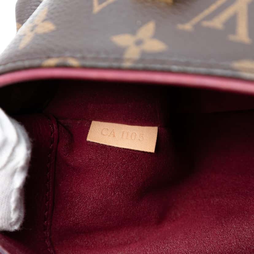 Louis Vuitton Monogram Pallas MM Brown Very good condition - Box View