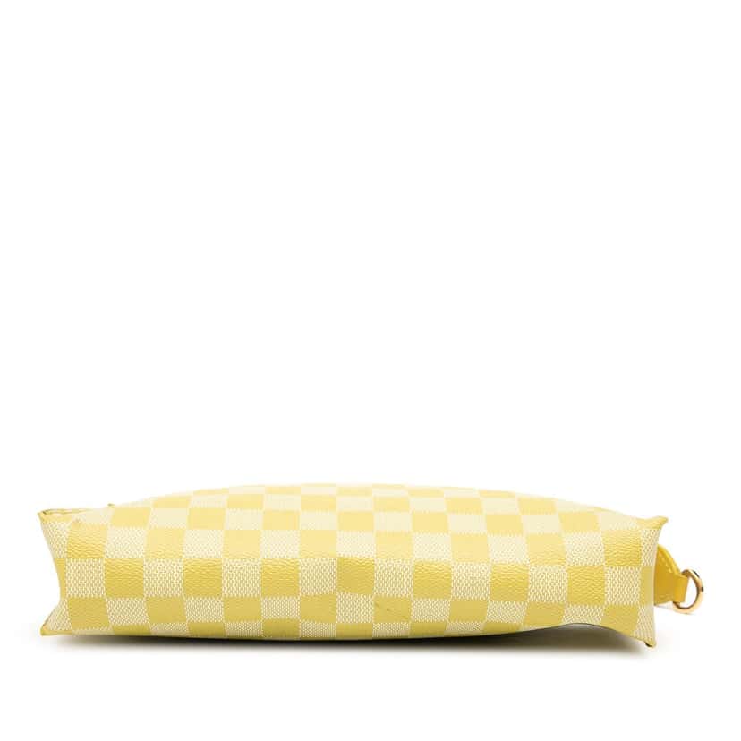 Louis Vuitton Damier Couleurs Element Clutch Yellow Good condition - Inside View