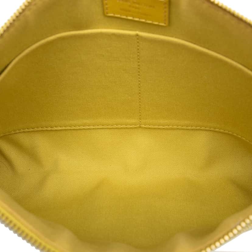 Louis Vuitton Damier Couleurs Element Clutch Yellow Good condition - Model View