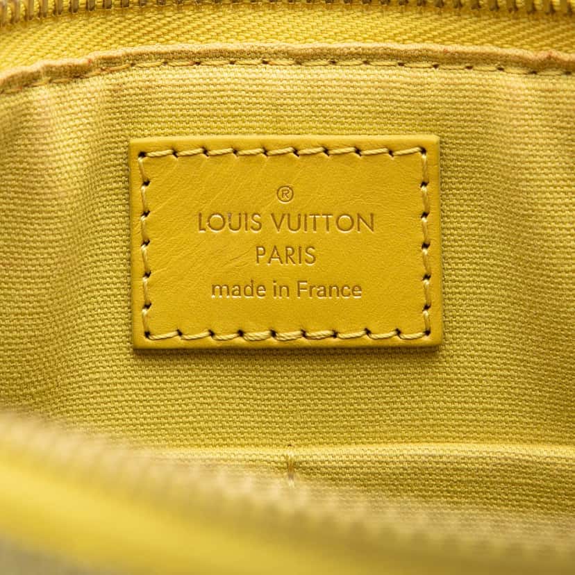 Louis Vuitton Damier Couleurs Element Clutch Yellow Good condition - Box View