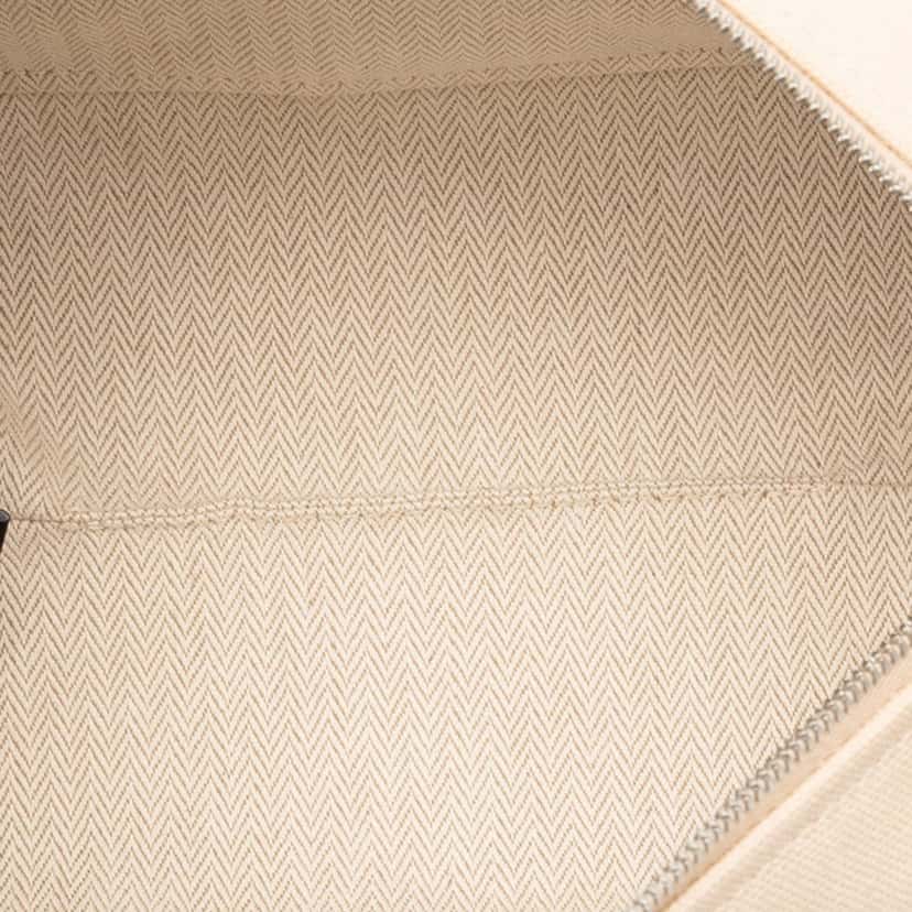 Hermès Small Toile Bride A Brac H Pavillon Case Brown Very good condition - Model View